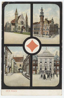 Cpa Pays-Bas, La Hague / Den Haag - Multivues, Style Carte à Jouer, Carreau  (Lo-All) - Den Haag ('s-Gravenhage)