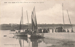 île TUDY En LOCTUDY - La Cale - Retour De La Drague Des Huitres - Lesneven