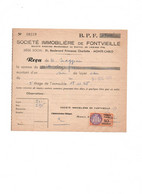 Timbre Fiscaux De MONACO - Revenue