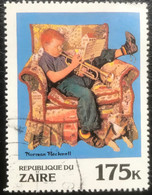 Zaïre - C7/42 - (°)used - 1981 - Michel 714 - Schilderij Van Rockwell - Used Stamps