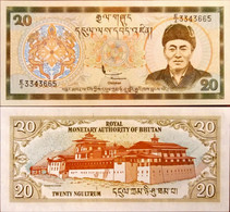 Bhutan 20 Ngultrum   Unc - Bhután