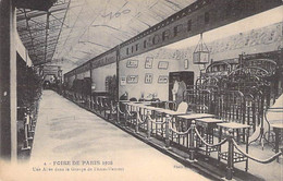 75 - PARIS : Foire De Paris 1926 - Une Allée Dans Le Groupe De L'Ameublement " Lit MORPHE En 1er Plan " CPA - Seine - Autres & Non Classés