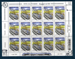 France 2022. Mini Planche Fête Du Timbre TER. .** - Unused Stamps