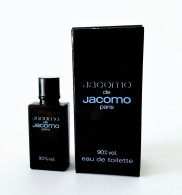 Miniatures De Parfum JACOMO  De JACOMO  EDT  2.5 Ml  + Boite - Miniaturas Hombre (en Caja)