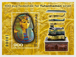 Hungary.2022.Tomb Of Tutankhamun .s/s ** . - Hojas Bloque
