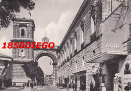 AVERSA - PORTA NAPOLI F/GRANDE VIAGGIATA 1957? ANIMAZIONE - Aversa