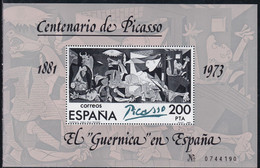 1981, Spanien, 2520 Block 23 Type II , Pablo Picasso. MNH ** - Blocs & Hojas