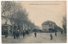 CPA - LA GRAND-COMBE (Gard) - Rue Salavert Et Cours Richard Colon - La Grand-Combe