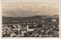 HORGEN UND DER GLÄRNISCH - SVIZZERA - SCHWEIZ - SUISSE - SWITZERLAND - VIAGG. 1930 -78334- - Horgen