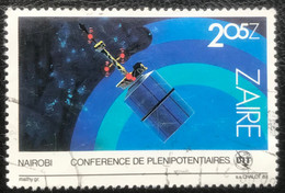 Zaïre - C7/42 - (°)used - 1983 - Michel 826 - ITU Topconferentie In Nairobi - Used Stamps