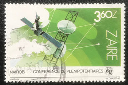 Zaïre - C7/43 - (°)used - 1983 - Michel 827 - ITU Topconferentie In Nairobi - Used Stamps