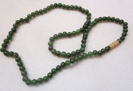 Collana Verde Green Lunghezza Chiusa 18 Cm Bigiotteria  Vintage - Necklaces/Chains