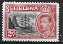 St Helena  1951  SG  151 2d    Unmounted Mint - Sint-Helena