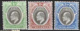 Southern Rhodesia   1904  Various Values  Unmounted  Mint - Zuid-Rhodesië (...-1964)