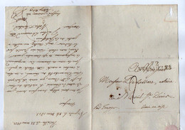 TB 3201 - 1823 - LAC - Lettre De VERSAILLES Pour MESNIL SAINT DENIS - 1801-1848: Précurseurs XIX