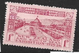 New Zealand  1925  SG  464  1d  Exhibition  Mounted Mint - Neufs