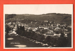 ZMH-28 Moudon Vue Générale  Circulé Sous Enveloppe Vers Marseille Soc. Gén. 3173 - Moudon