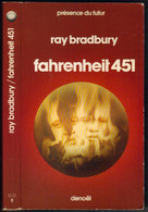 PRESENCE DU FUTUR N° 8 " FAHRENHEIT 451   " BRADBURY  DE  1976 - Présence Du Futur