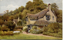 A R QUINTON - SALMON 1880 - SELWORTHY GREEN, SOMERSET - 2 PEOPLE, WHITE TABLECLOTH - Quinton, AR