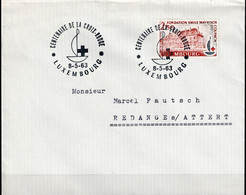 Luxemburg Luxembourg - 100 Jahre IKR (MiNr: 678) 1963 - FDC - Lettres & Documents