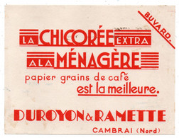 Xx084-ZE-BUVARD-LA CHICORE EXTRA---A LA MENAGERE--DUROYON & RAMETTE-CAMBRAI - C