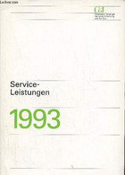 Fachbereich Anzeigen Marketing Forschung Und Service - Service-Leistungen 1993. - Collectif - 1993 - Sonstige & Ohne Zuordnung