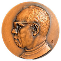 ESPAÑA. MEDALLA HOMENAJE A JOSÉ VIVES GATELL. 1.969. BRONCE. ESPAGNE. SPAIN MEDAL - Firma's