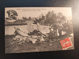 88 - Vosges - EPINAL - Chute Mortelle Du Caporal Aviateur D'Autroche - Après L'accident 20 Octobre 1913 - Incidenti