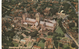 LINCOLN CATHEDRAL, AERIAL VIEW - Lincoln