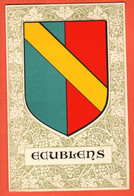 ZMI-20  Ecublens Ouest Lausannois Armoiries Armorial Flammes Ecusson Non Circulé. - Écublens