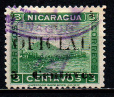 NICARAGUA - 1903 - 5c On 3c Green - USATO - Nicaragua
