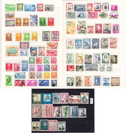 Cuba 1950-1959 Big Lot Of Real Used Stamps With Some Interesting Cancellations, Used O - Usados
