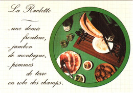 CPM Recette De La Raclette TBE éd. Edy à Chambéry - Recettes (cuisine)