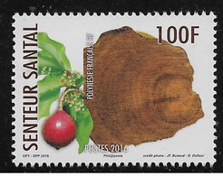 French Polynesie 2016 - Senteur Santal Mnh** - Unused Stamps