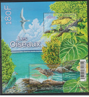 French Polynesie 2016 - Les Oiseaux Bloc Mnh** - Nuevos