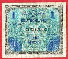 Allemagne - Billet De 1 Mark - Occupation Alliés - Série 1944 - P192b - 1 Mark