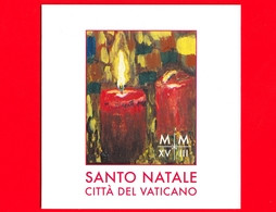 Nuovo - MNH - VATICANO - 2018 - Natale - Candele - 1,10 € X 2 + 1,15 € X 2 - Postzegelboekjes