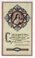 IMAGE RELIGIEUSE - CANIVET : Sainte Thérèse De L'enfant-jésus , étoffe Ayant Touché A La Sainte . . - Religion & Esotericism