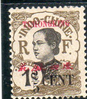 France Colonies: Yunnanfu N° 50* - Neufs