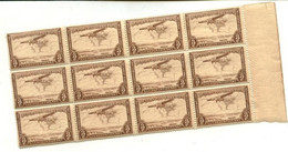 COB PA10 - Bloc De 12 Timbres - Paysage Survolé Par Avion - XX - Nuovi