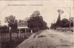 REF11.815 SEINE -MARITIME. LE FOND DE  BERMONVILLE. TRAMWAY. PUB.PNEU  LE GAULOIS -SAINT-ETIENNE-DU- ROUVRAY - Saint Etienne Du Rouvray