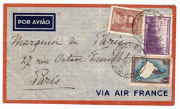 Lettre Buenos Aires Argentine Argentina Marquise De Paris Via Air France - Lettres & Documents