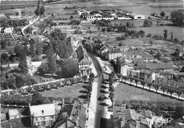 10-BAR-SUR-AUBE- VUE AÉRIENNE SUR LA PLACE AUBERTIN ET LE FAUBOURG DE BELFORT - Bar-sur-Aube