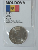 Moldova - 2 Lei, 2018, Unc, KM# 154 - Moldavie