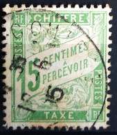 FRANCE                     TAXE 30                         OBLITERE - 1859-1959 Afgestempeld