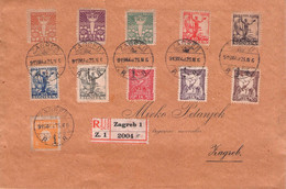 CROATIA - REGISTERED MAIL ZAGREB 1919 / YZ289 - Croacia