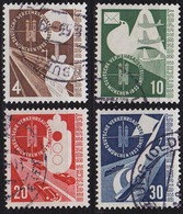 GERMANY BUND [1953] MiNr 0167-70 ( O/used ) [02] - Gebraucht