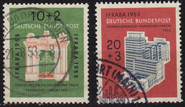 GERMANY BUND [1953] MiNr 0171-72 ( O/used ) [02] - Gebraucht