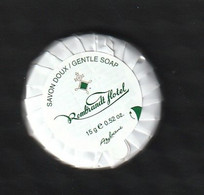 Maroc. Savon Doux De L'Hôtel Rembrandt. Tanger. 15 Grammes. Collection. - Productos De Belleza