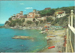 Castiglioncello Fraz. Di Rosignano Marittimo (Livorno) Baia Del Sorriso, Panorama, Vue Panoramique, Panoramic View - Livorno